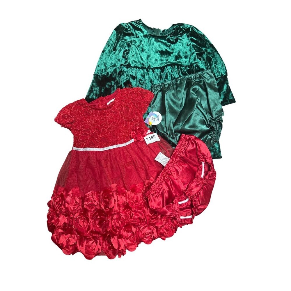 24 month set of 2 dresses